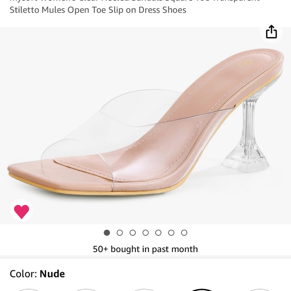 Clear Heels - image 2